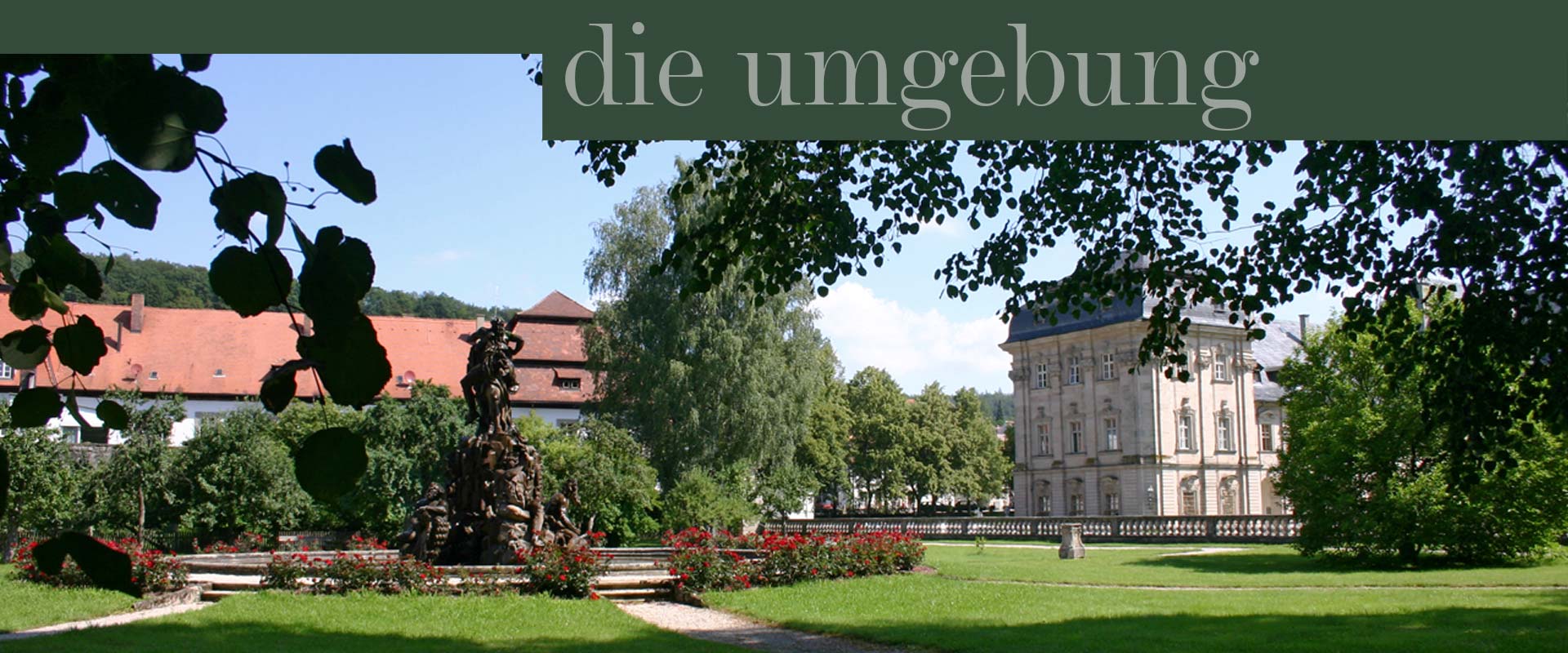 die Umgebung Wiesentheid