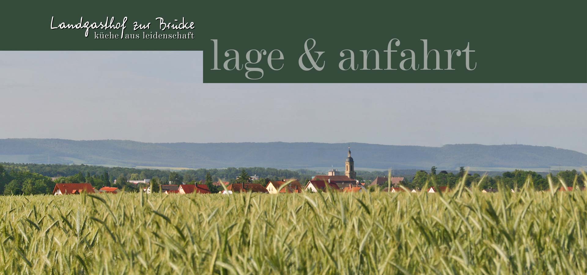 Lage in Wiesentheid Franken